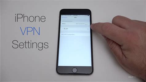 how to set up vpn on iphone